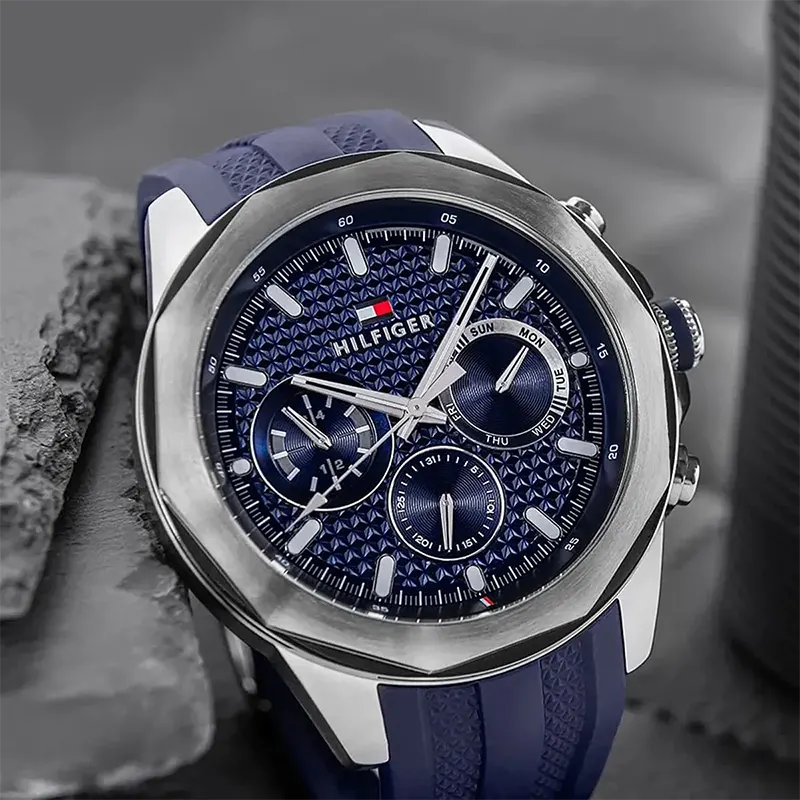 Tommy Hilfiger Lars Navy Blue Dial Men's Watch | 1710649