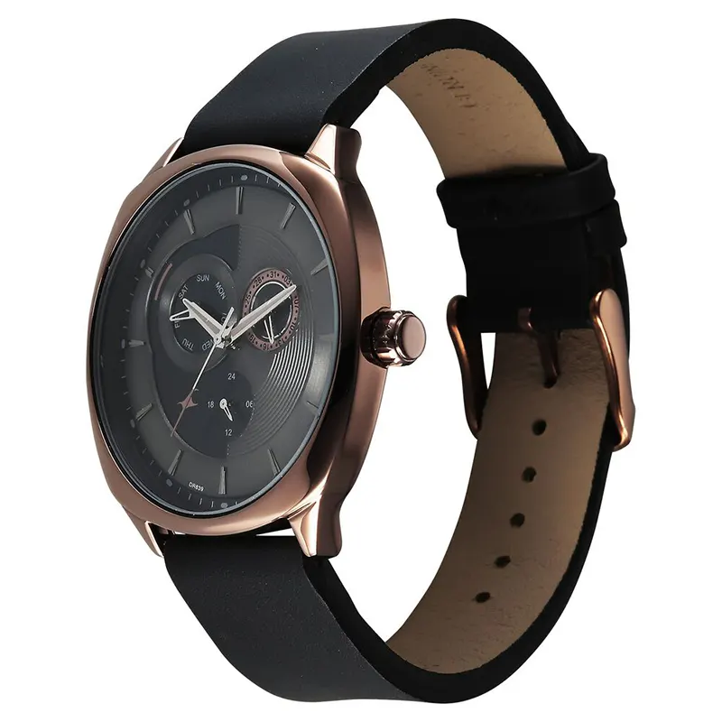 Fastrack Tik Tok 5.0 Multi-function Black Dial Men's Watch | 3330QL01