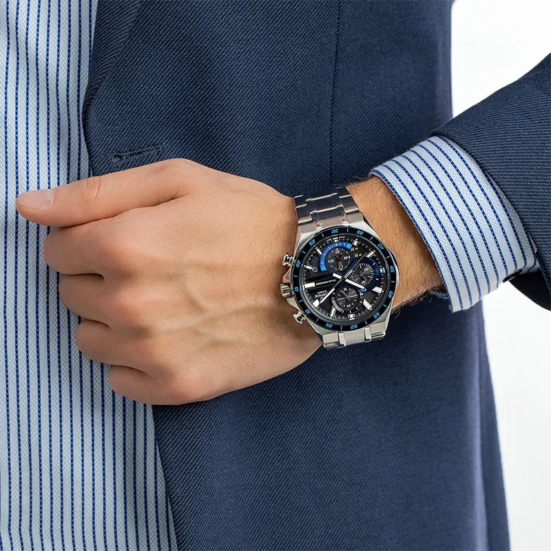 Casio Edifice Solar Powered Chronograph Men's Watch | EQS-920DB-1BV