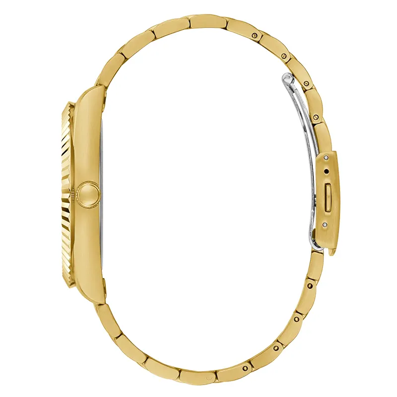 Guess Connoisseur Champagne Dial Gold-tone Men’s Watch | GW0265G2