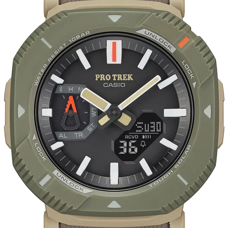 Casio Pro Trek Tough Solar Smartphone Link Men's Watch | PRJ-B001-5DR