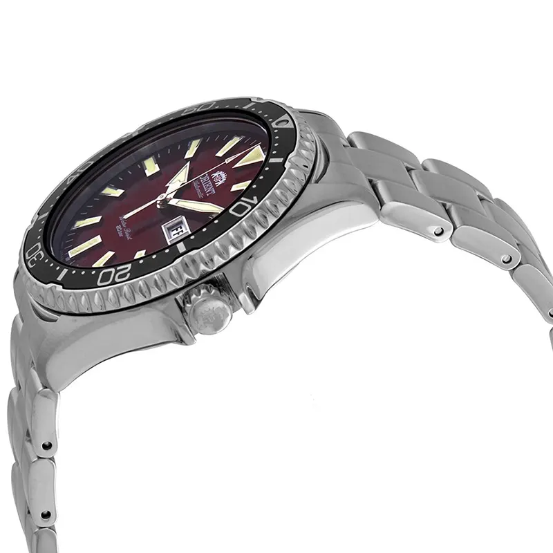 Orient Kamasu Automatic Maroon Dial Men's Watch | RA-AA0003R19B