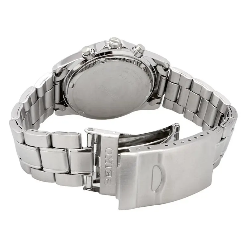 Seiko Spirit Chronograph Black Dial Men’s Watch | SBTQ041