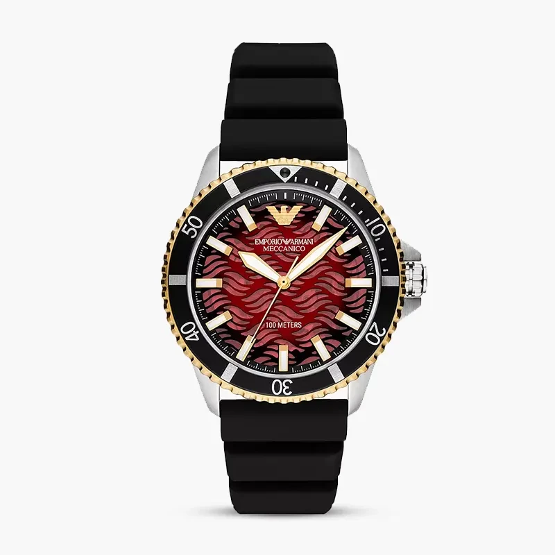 Emporio Armani Automatic Red Dial Men’s Watch | AR60070