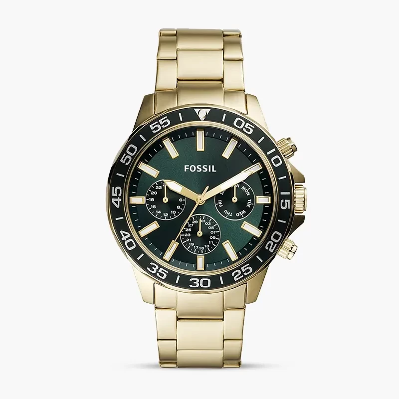 Fossil Bannon Multifunction Green Dial Men's Watch | BQ2493