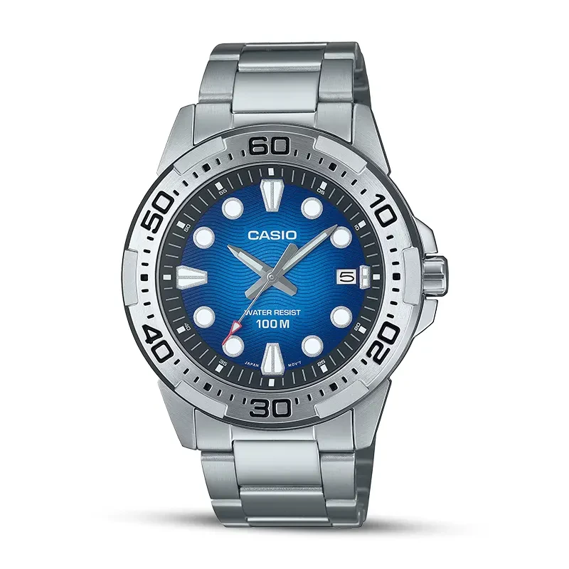 Casio Enticer Marine Sports Blue Dial Men's Watch | MTD-140D-2AV