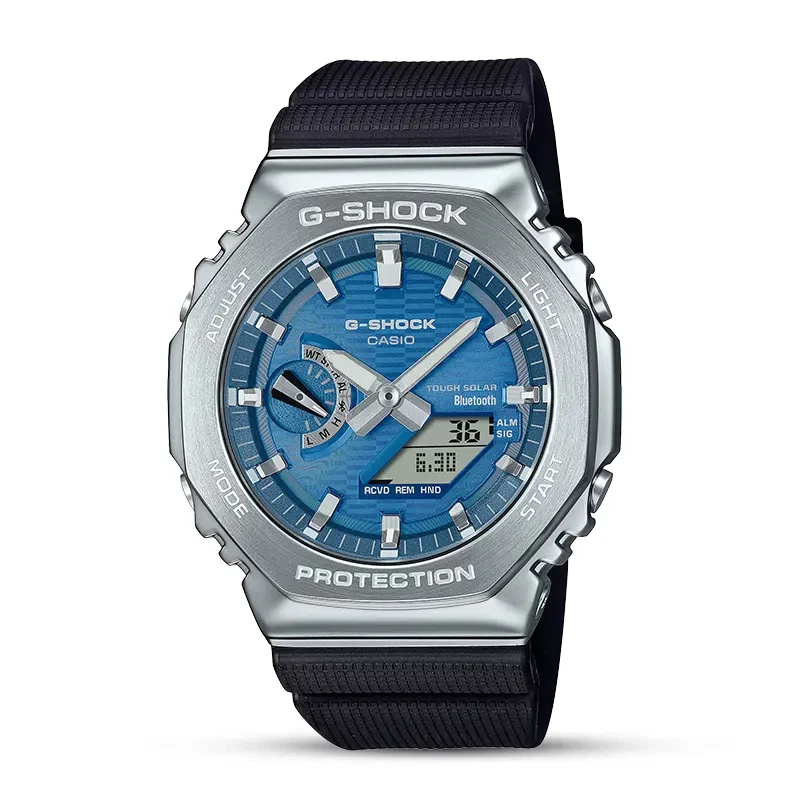 Casio G-Shock Tough Solar Bluetooth Blue Dial Men's Watch | GBM-2100A-2B