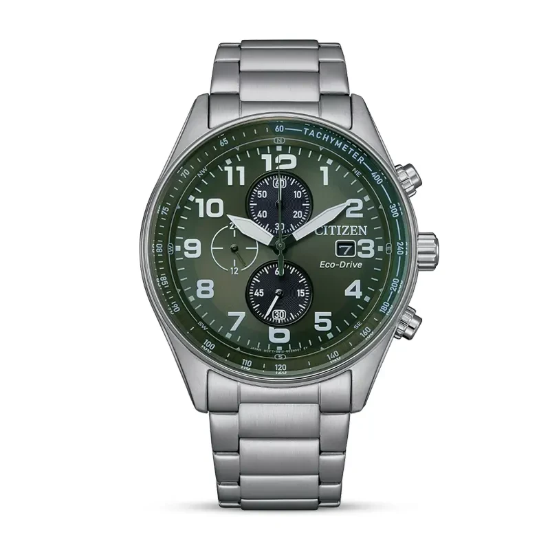 Citizen Brycen Eco-Drive Green Dial Men's Watch | CA0770-56X