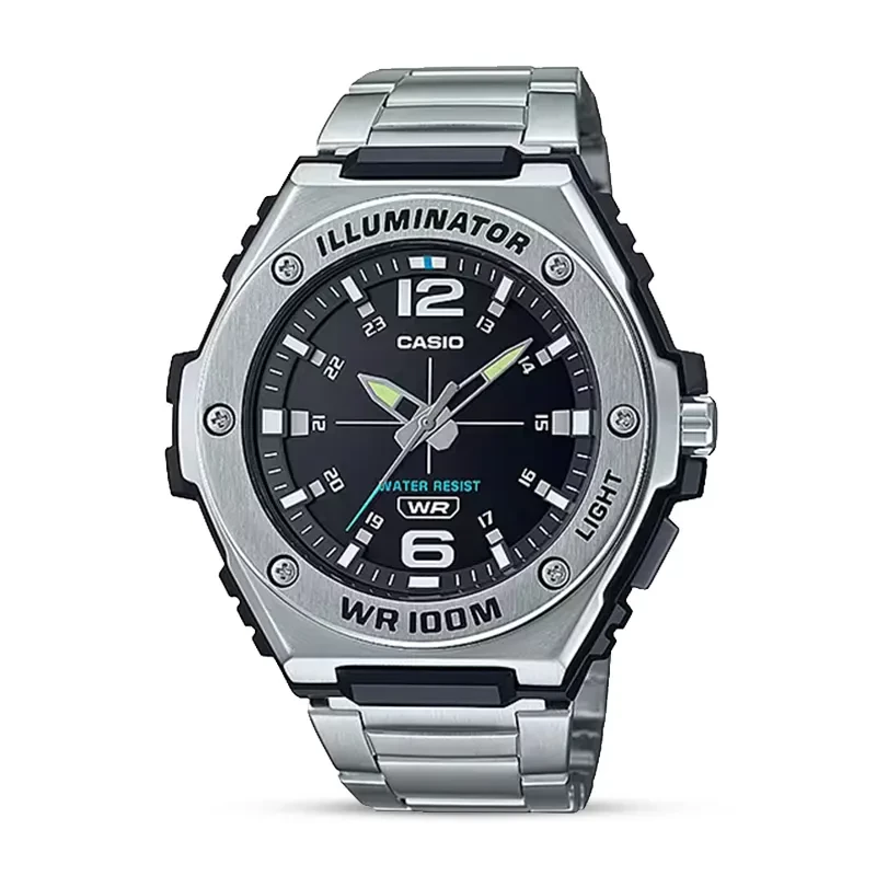 Casio Youth Illuminator MWA-100HD-1AVDF Black Dial Men's Watch