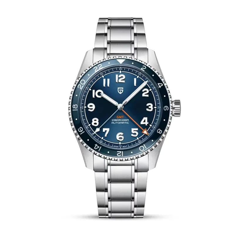 Pagani Design PD-1784 Spirit GMT Blue Dial Automatic Men's Watch