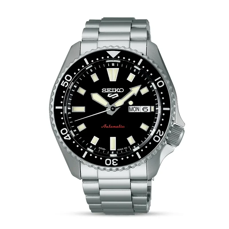 Seiko 5 Sports SKX’s Iconic Automatic Black Dial Men's Watch | SRPL85