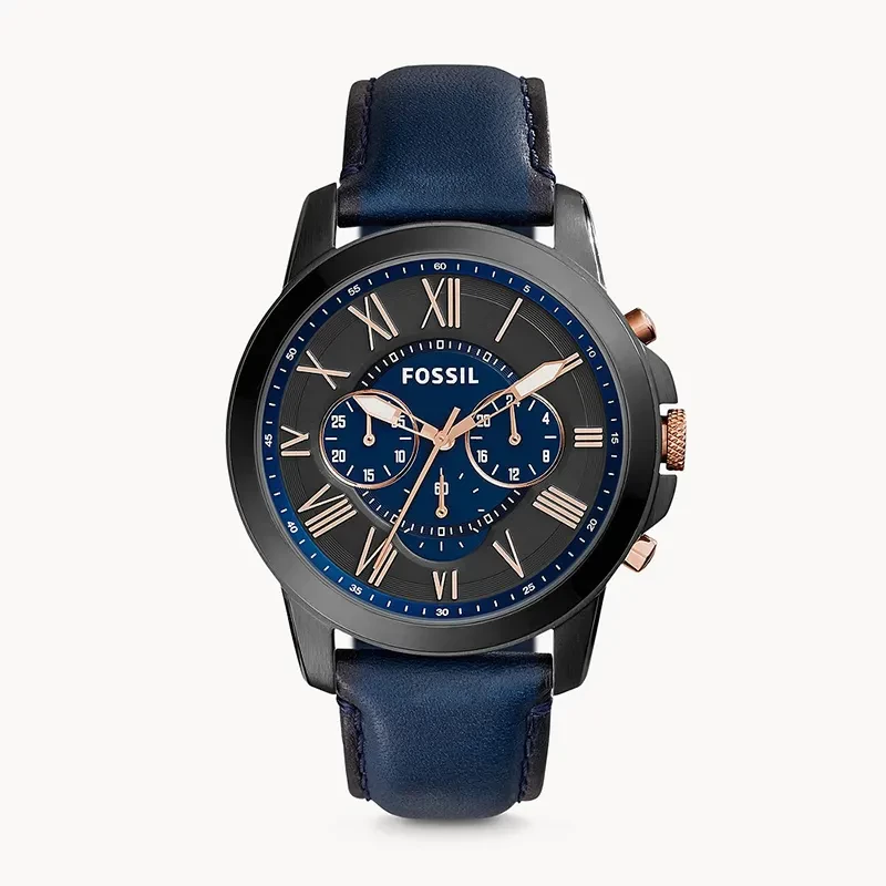 Fossil Grant Chronograph Black Dial Men's Watch | FS5061
