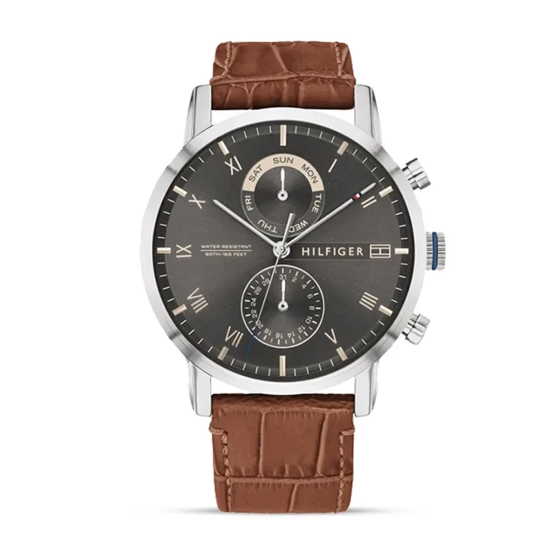 Tommy Hilfiger Kane Chronograph Black Dial Men's Watch | 1710398