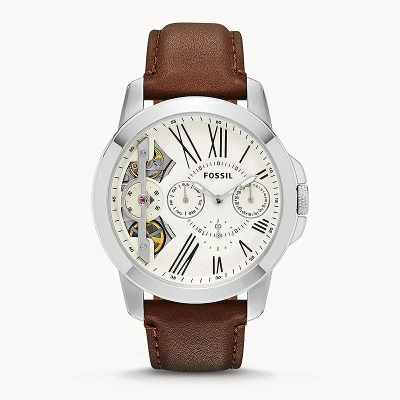 Fossil Grant Twist Multi-Function Beige Dial Men's Watch | ME1144