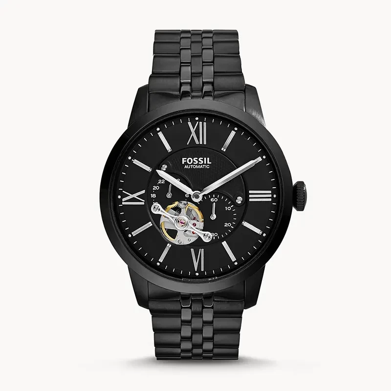 Fossil Townsman Automatic Black Dial Men's Watch | ME3062