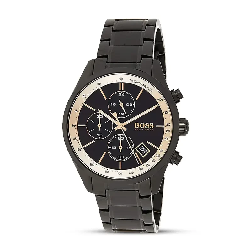 Hugo Boss Grand Prix Chronograph Black Dial Men’s Watch | 1513578